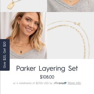 Gorjana Parker necklace set